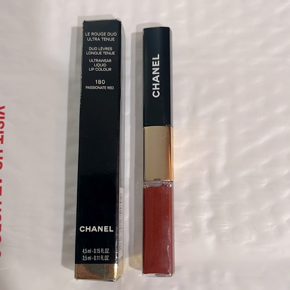 CHANEL limited edition LE ROUGE DUO ULTRA TENUE, color 180 passionate red . New - Picture 6 of 6